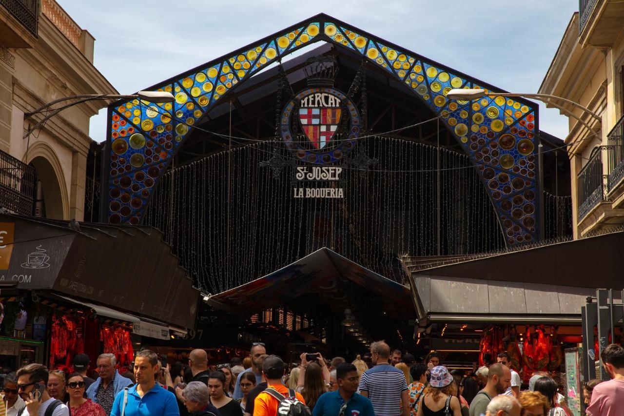 Hostal Boqueria Barcelona Exterior foto